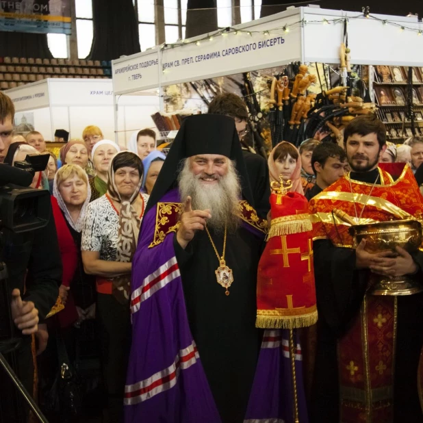 Алтайские служители православной церкви.