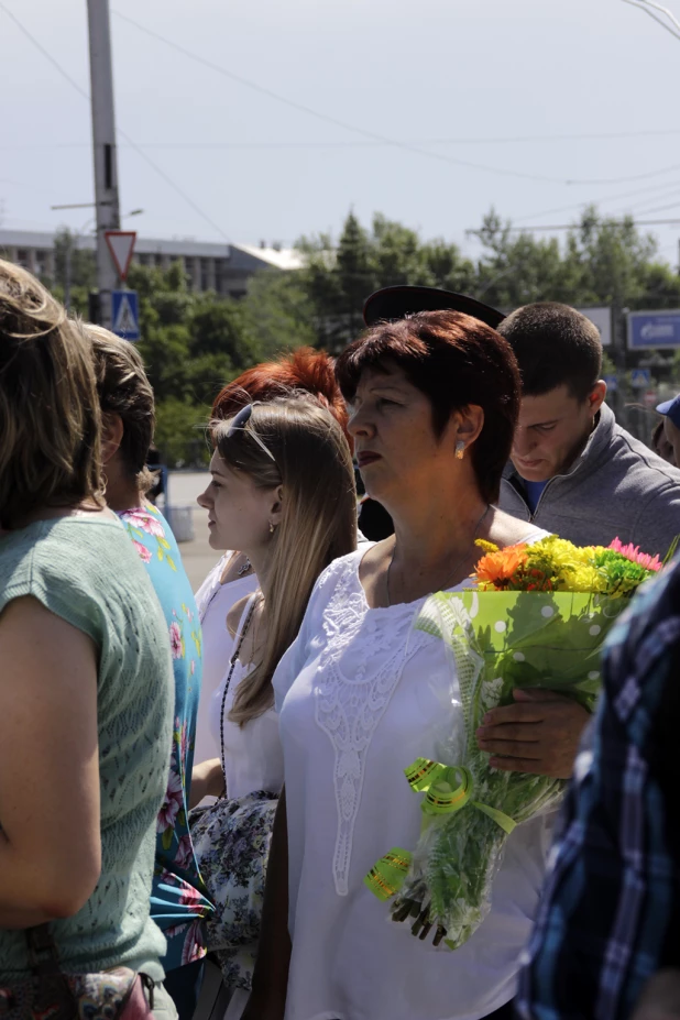 Тожественный выпускной курсантов БЮИ. 30 июля 2015 года.