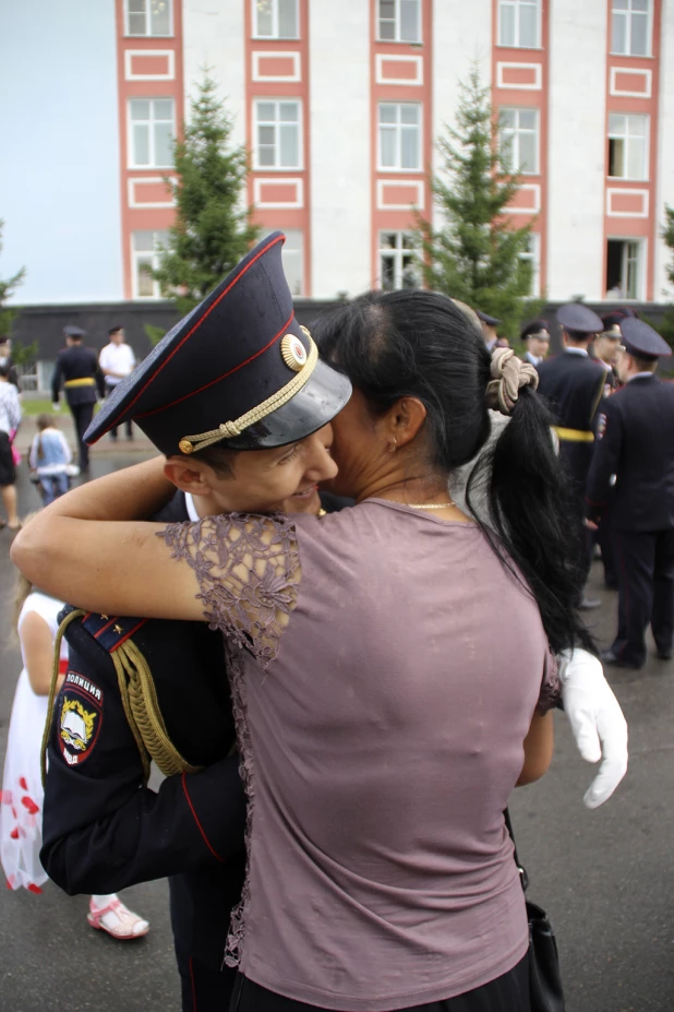 Тожественный выпускной курсантов БЮИ. 30 июля 2015 года.