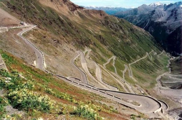 Stelvio Pass, Италия.