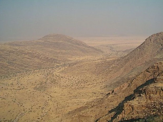 Van Zyls Pass, Намибия.