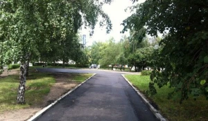 В Барнауле на месте фонтана укатали асфальт.