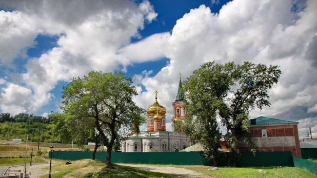 Облачная погода в Барнауле.