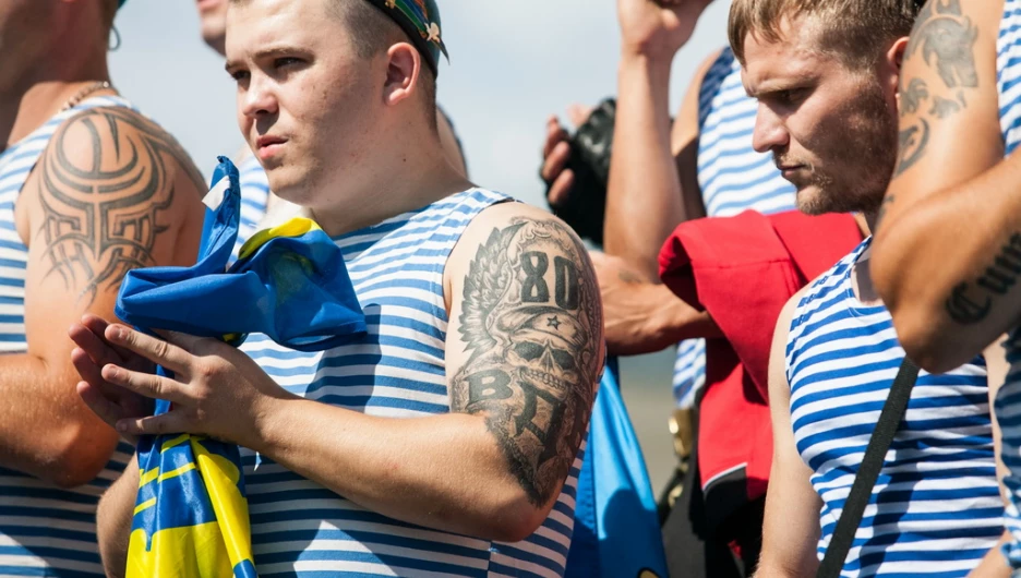 В Барнауле прошел День ВДВ.