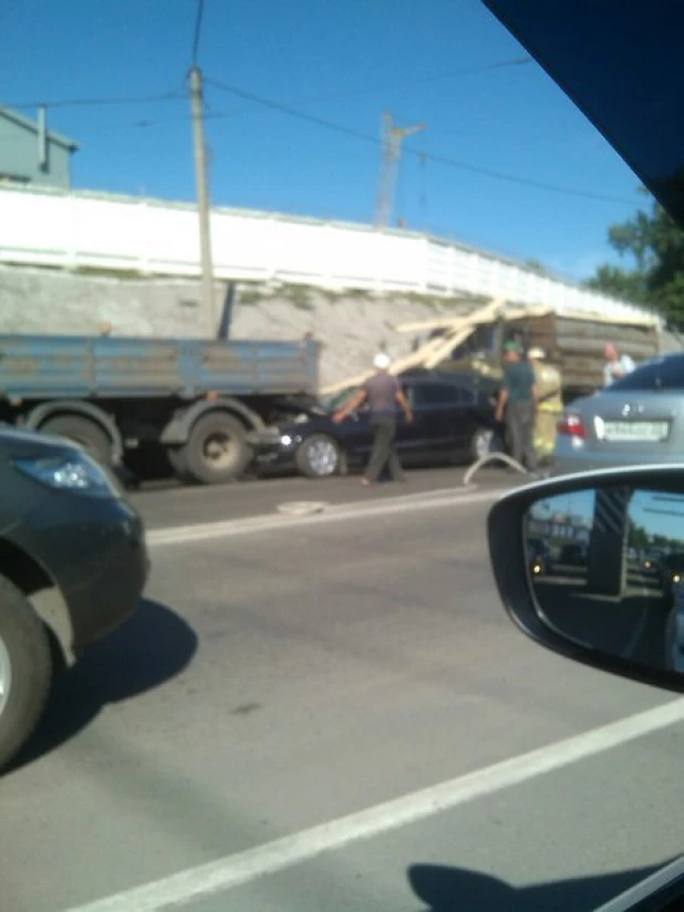 4 августа в Барнауле произошло ДТП.