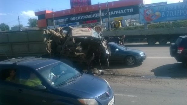 4 августа в Барнауле произошло ДТП.