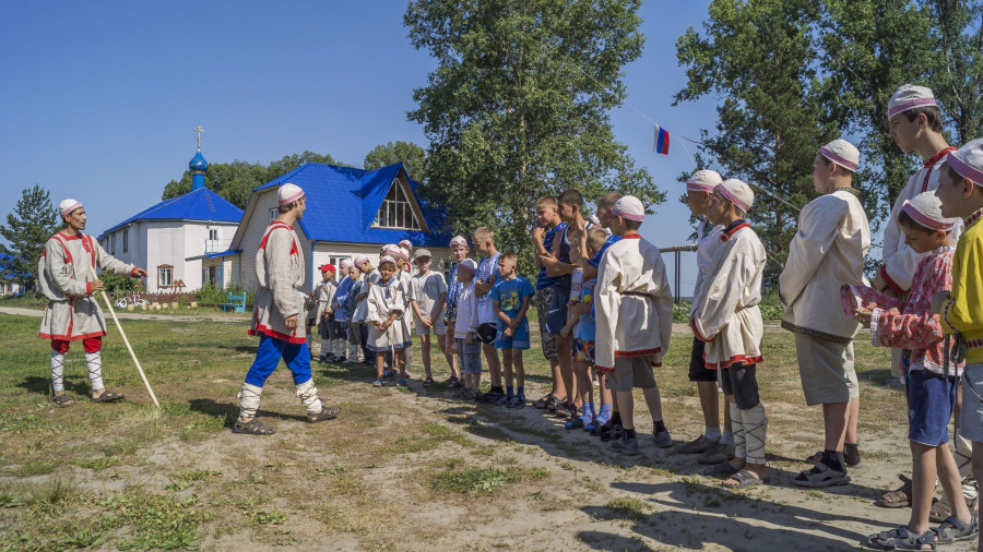 Православный детский лагерь.