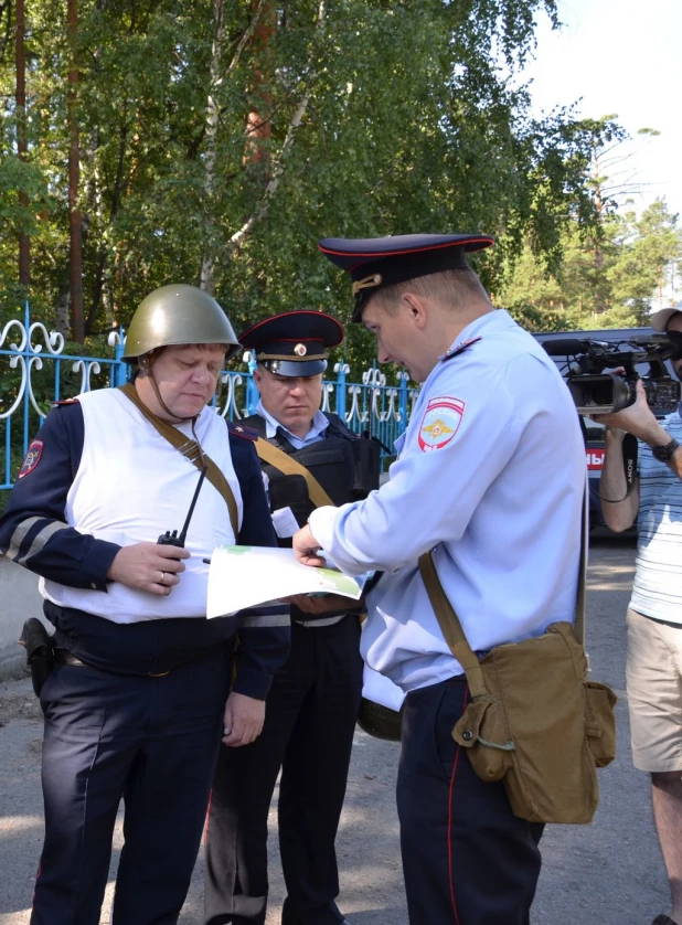 Антитеррористические учения в Бийске. 5 августа 2015 года.