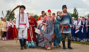 Празднование юбилея Усть-Калманского района.
