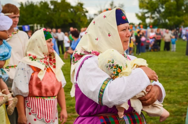 Празднование юбилея Усть-Калманского района.