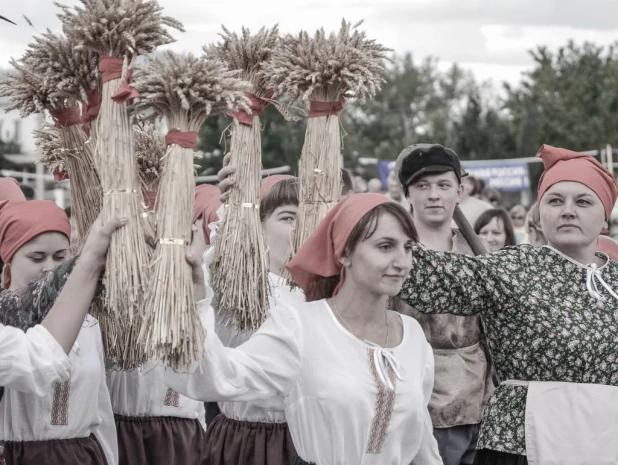 Празднование юбилея Усть-Калманского района.