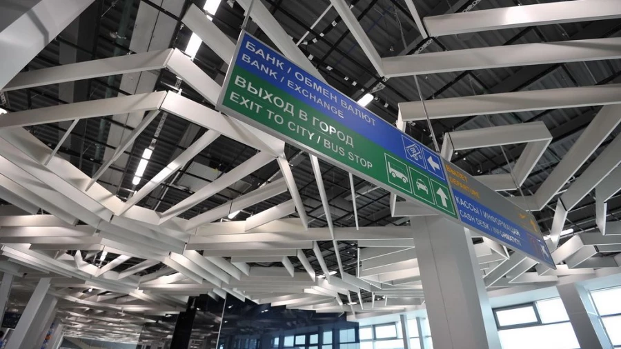 Аэропорт Толмачево.