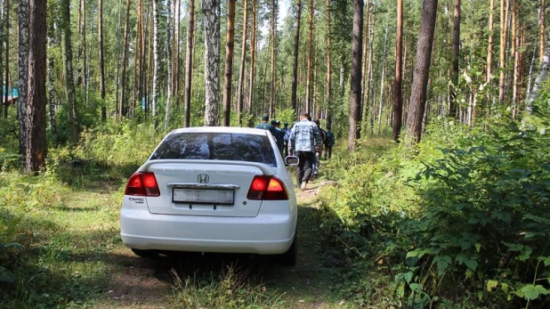 Поиски пропавшего подростка.