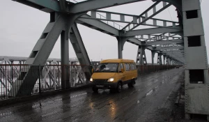 Старый мост в Барнауле.