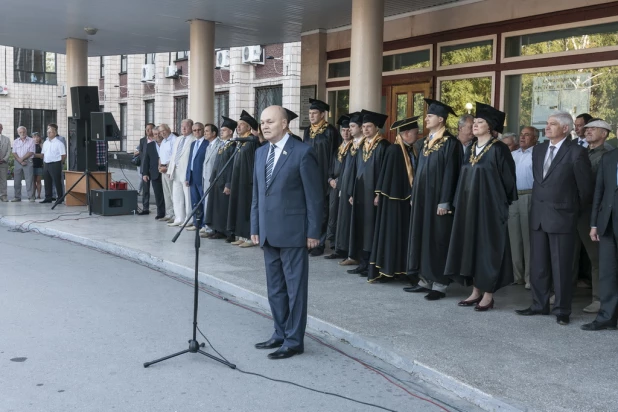 День знаний в АлтГТУ. 1 сентября 2015 года.