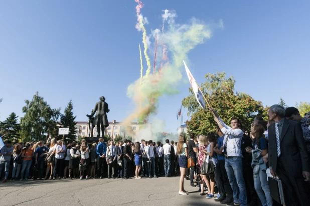 День знаний в АлтГТУ. 1 сентября 2015 года.