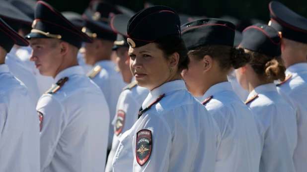 День знаний в БЮИ. Барнаул, 1 сентября 2015 года.