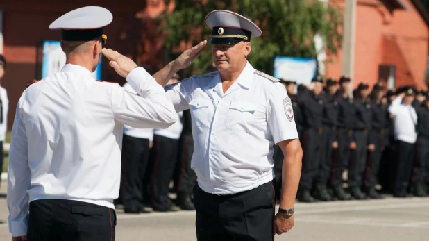 День знаний в БЮИ. Барнаул, 1 сентября 2015 года.