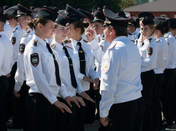 День знаний в БЮИ. Барнаул, 1 сентября 2015 года.