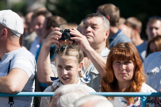 День знаний в БЮИ. Барнаул, 1 сентября 2015 года.