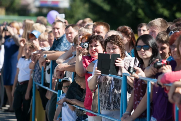 День знаний в БЮИ. Барнаул, 1 сентября 2015 года.