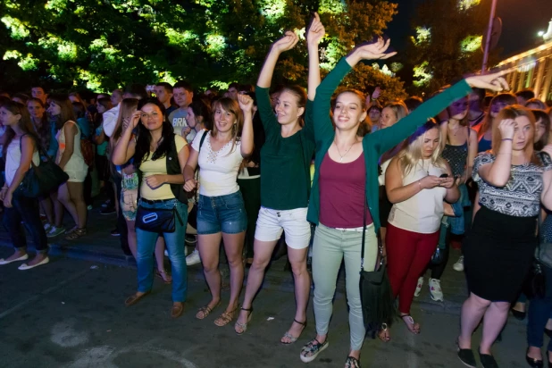 День знаний в стиле open air в АлтГУ. 1 сентября 2015 года.