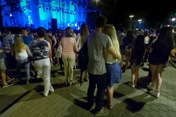 День знаний в стиле open air в АлтГУ. 1 сентября 2015 года.