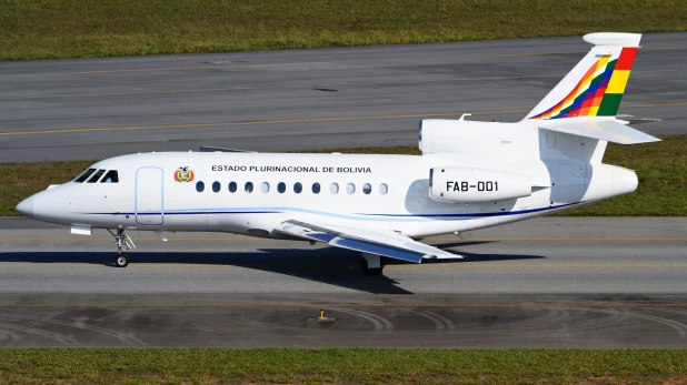 Dassault Falcon 900EX, Боливия.