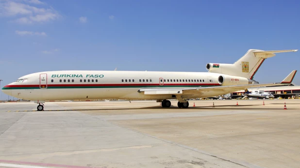 Boeing 727-282, Буркина-Фасо.