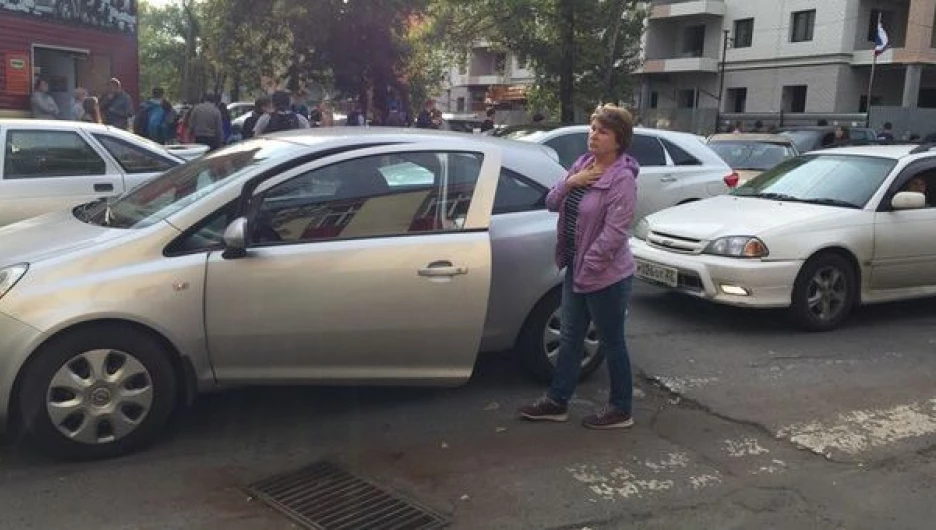 В День города в центре Барнаула образовалась огромная пробка.