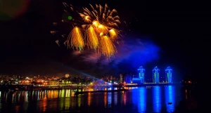 Фейерверк в Барнауле.