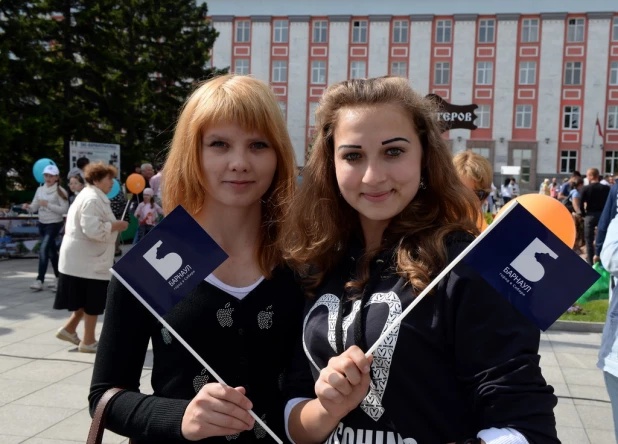 В Барнауле презентовали туристическую эмблему города.