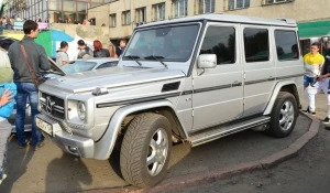 Автомобили на выставке от "Барнаул 22" 