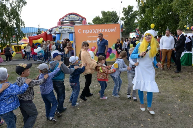 Барнаульцы поиграли в настольные игры в День города.