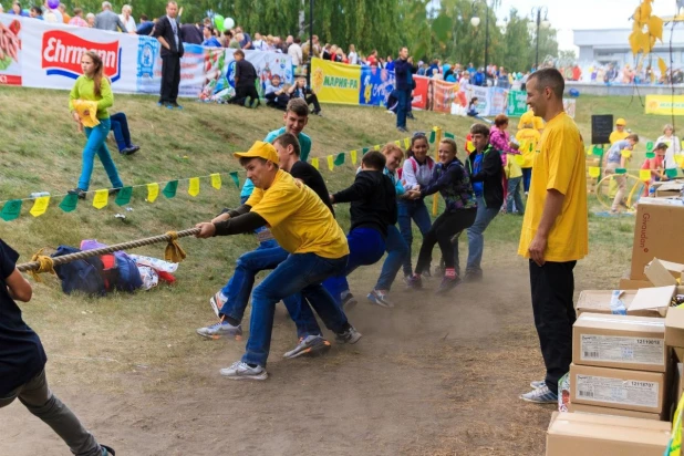 Спортивный праздник "Мария Ра" на День города. 5 сентября 2015 года.