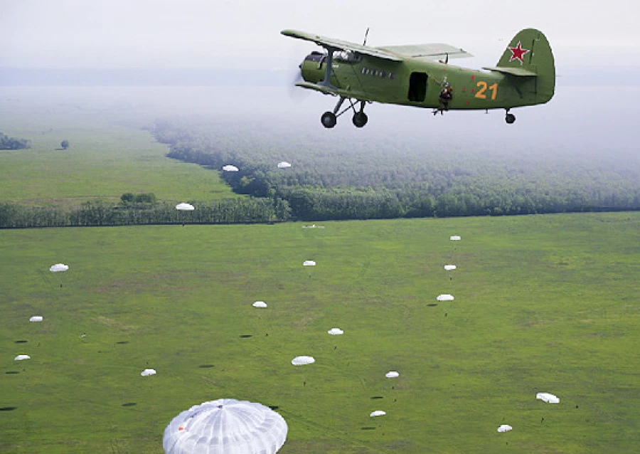 Прыжки с парашютом с самолета АН 2