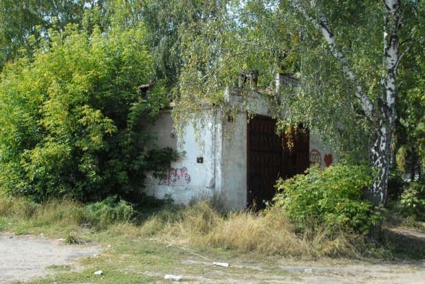 Постройки в Нагорном парке (бывший ВДНХ). Сентябрь, 2015 год.