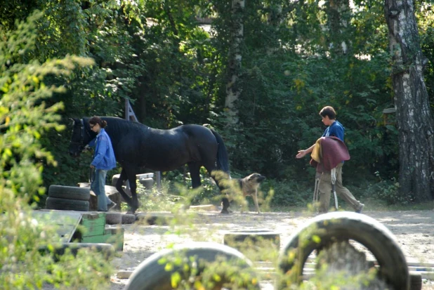 Люди в Нагорном парке (бывший ВДНХ). Сентябрь, 2015 год.