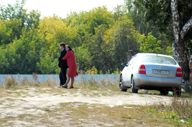 Люди в Нагорном парке (бывший ВДНХ). Сентябрь, 2015 год.