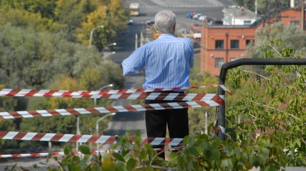 В Нагорном парке (бывший ВДНХ). Сентябрь, 2015 год.