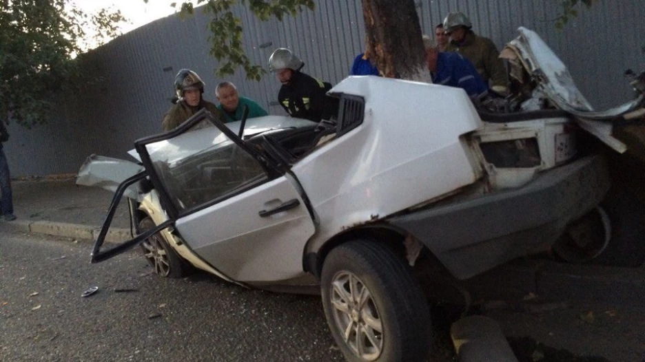 Авария около БАМЗа, 12 сентября 2015.