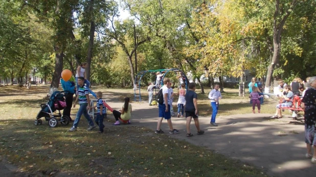 В Барнауле открыли обновленный парк ВРЗ.