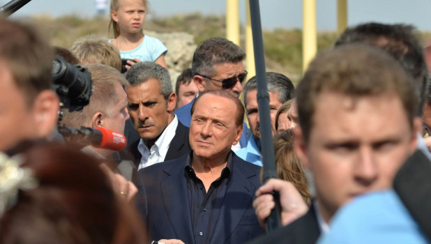 Сильвио Берлускони в Крыму.