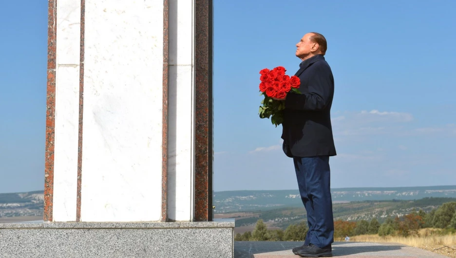 Сильвио Берлускони в Крыму.