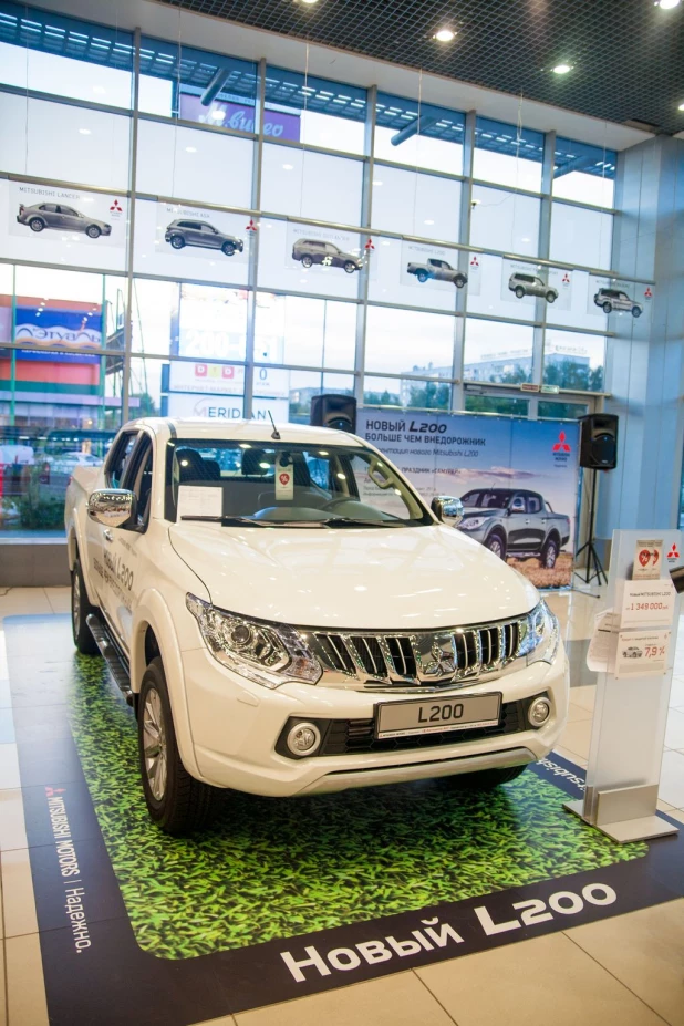 Автоцентр АНТ провел презентацию нового поколения Mitsubishi L200.