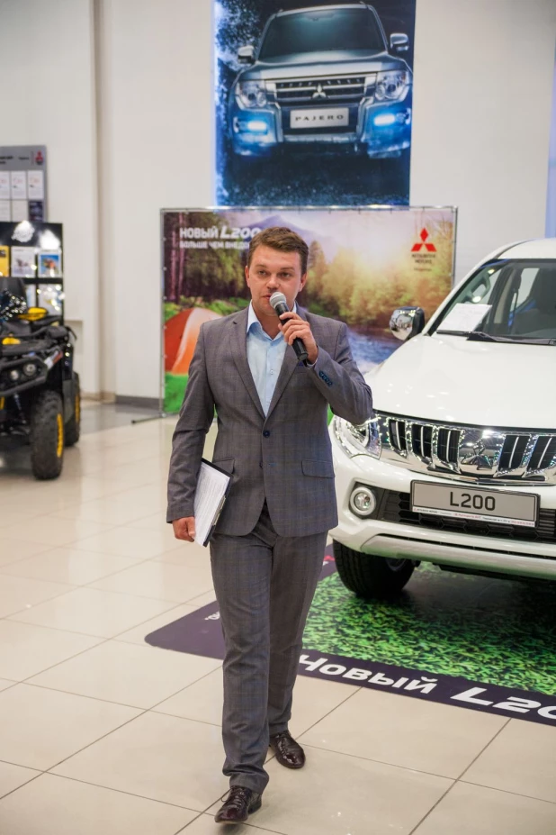 Автоцентр АНТ провел презентацию нового поколения Mitsubishi L200.