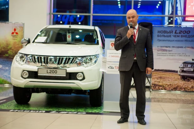 Автоцентр АНТ провел презентацию нового поколения Mitsubishi L200.