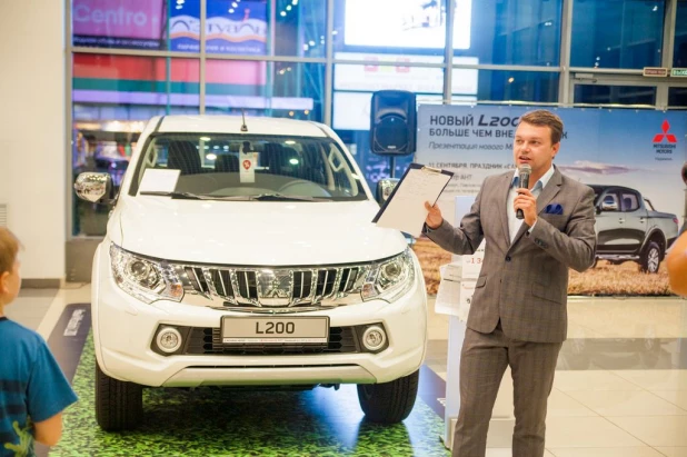 Автоцентр АНТ провел презентацию нового поколения Mitsubishi L200.