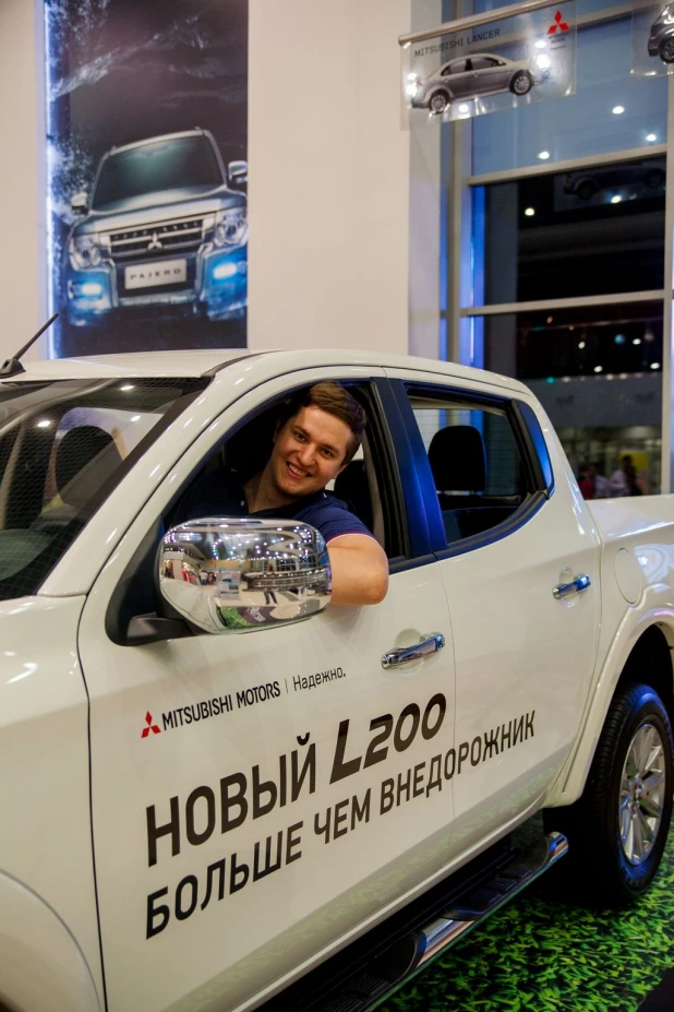 Автоцентр АНТ провел презентацию нового поколения Mitsubishi L200.