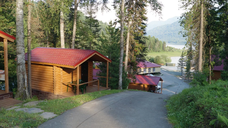 Турбаза на Алтае.